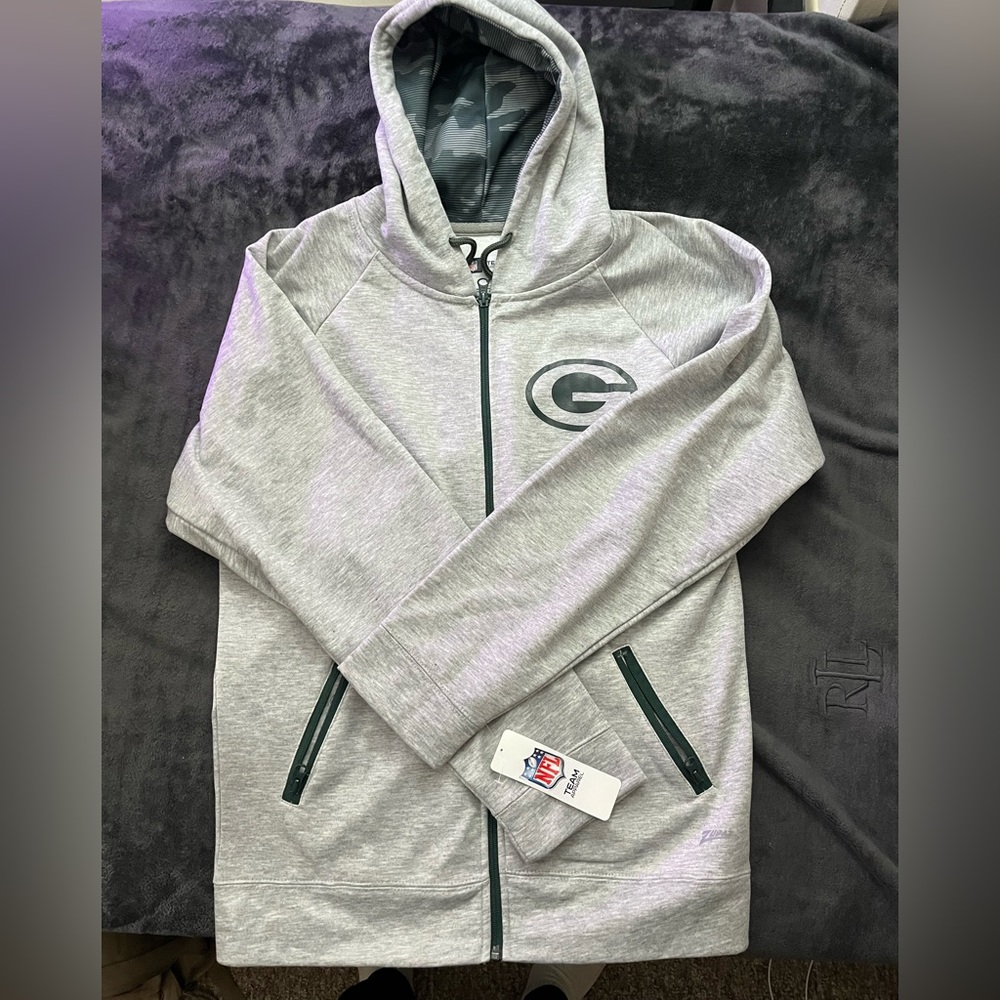 Packers Zip-up Fleece New